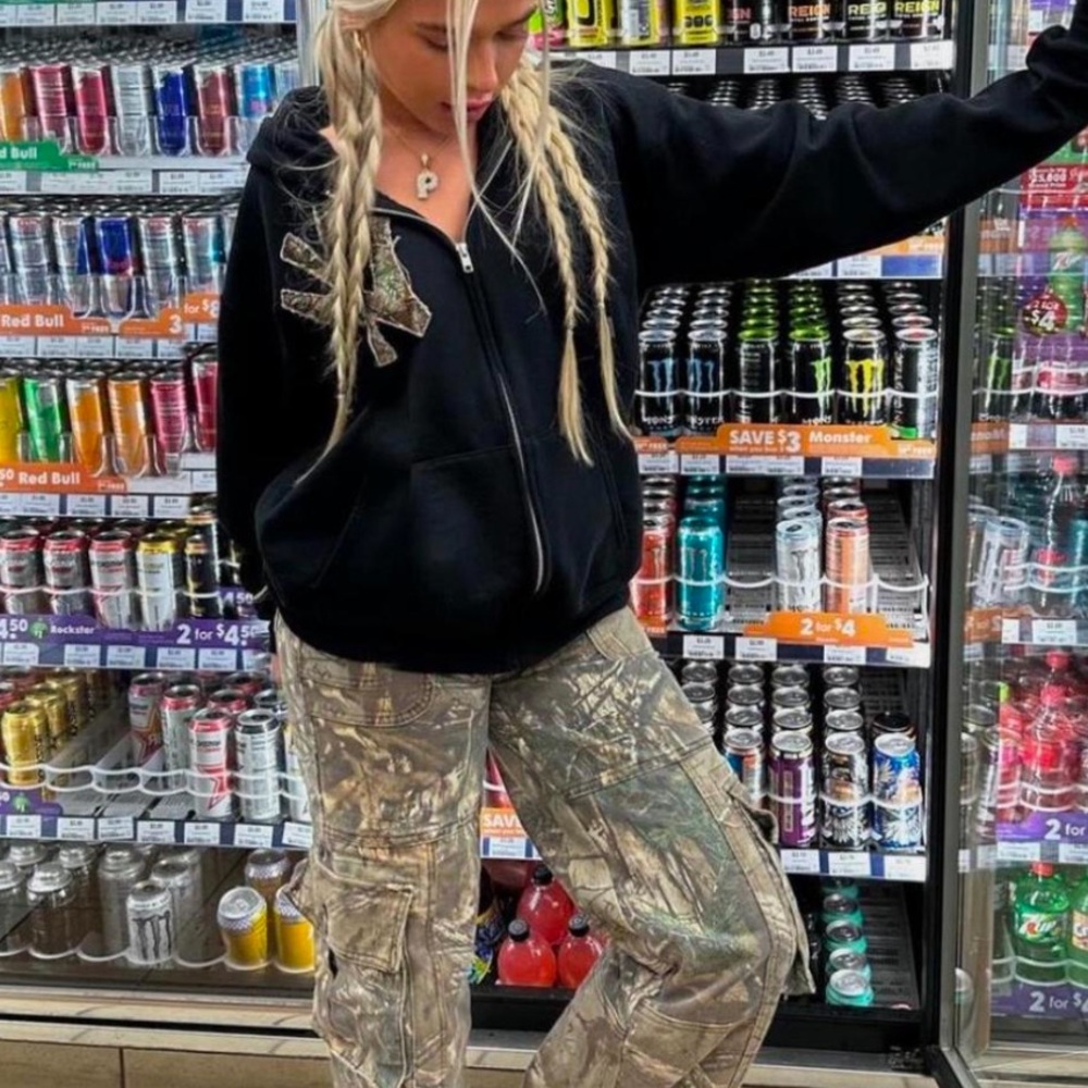 CAMO NY ZIP UP